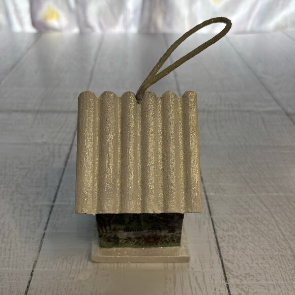 Handmade Birdhouse Ornament - Picture 6 of 13